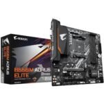 Gigabyte AMD Chipset B550M Aorus Elite AMD Micro ATX Motherboard