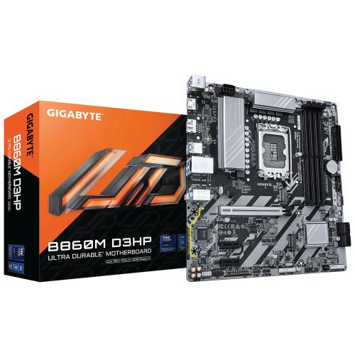 B860M-D3HP-01.jpg GIGABYTE INTEL B860M D3HP LGA1851 Motherboard - Image 1