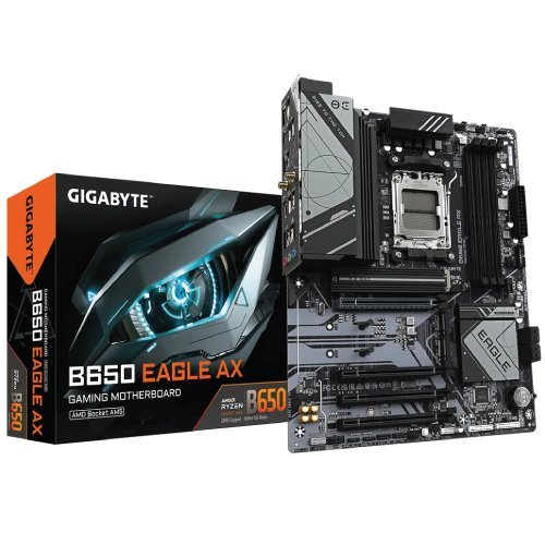 GIGABYTE-AMD-B650-EAGLE-AX-DDR5-Motherboard.jpg GIGABYTE AMD B650 EAGLE AX DDR5 Motherboard - Image 1