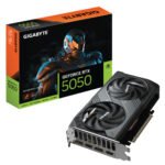GIGABYTE GeForce RTX 5050 WINDFORCE OC 8GB GDDR6 Graphics Card
