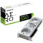 GIGABYTE GeForce RTX 5060 AERO OC 8G GDDR7 Graphics Card